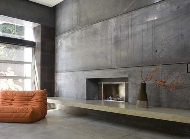 Beton, jako dekoracja we wnętrzach