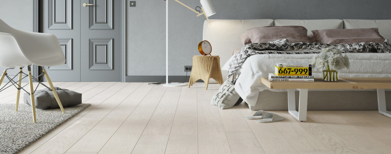 Jasne podłogi we wnętrzach